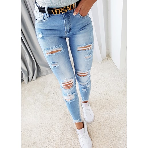 Spodnie damskie Mindy Jeans, rozmiar XL Iwette Fashion XL Iwette Fashion