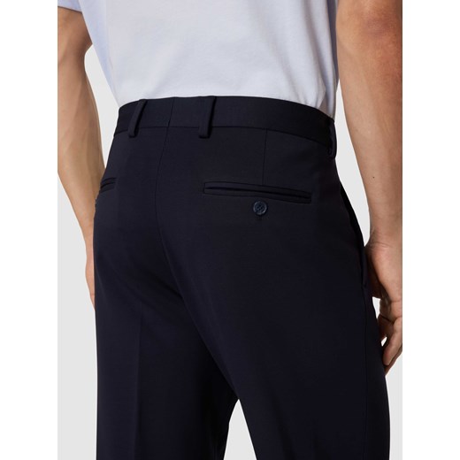 Spodnie materiałowe o kroju slim fit w kant model ‘DELON’ Selected Homme 48 Peek&Cloppenburg 
