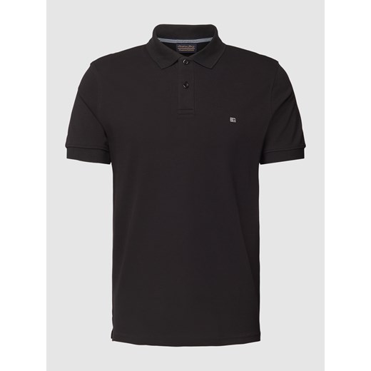 Koszulka polo o kroju slim fit w jednolitym kolorze ze sklepu Peek&Cloppenburg  w kategorii T-shirty męskie - zdjęcie 169620554