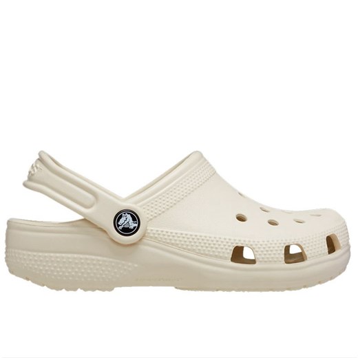 Klapki Crocs Classic Clog 206991-2Y2 - beżowe ze sklepu streetstyle24.pl w kategorii Klapki dziecięce - zdjęcie 169624772