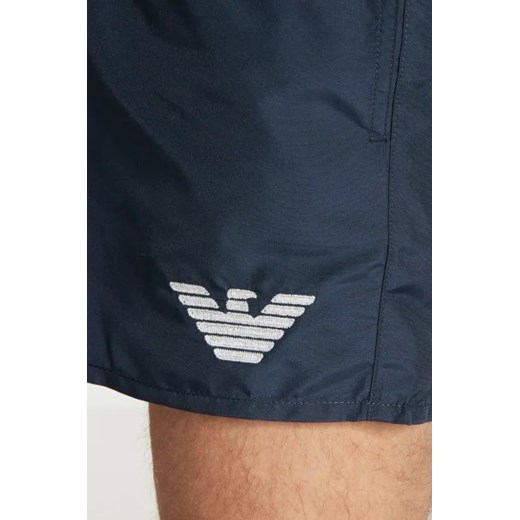 Kąpielówki Emporio Armani poliestrowe 