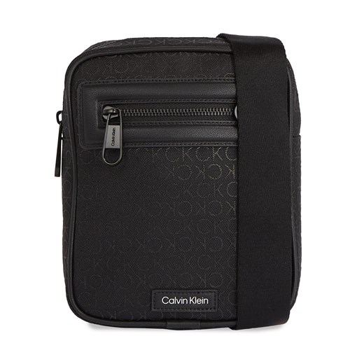 Saszetka Calvin Klein Ck Elevated K50K511750 Jacquard Mono Black 0GK Calvin Klein one size eobuwie.pl