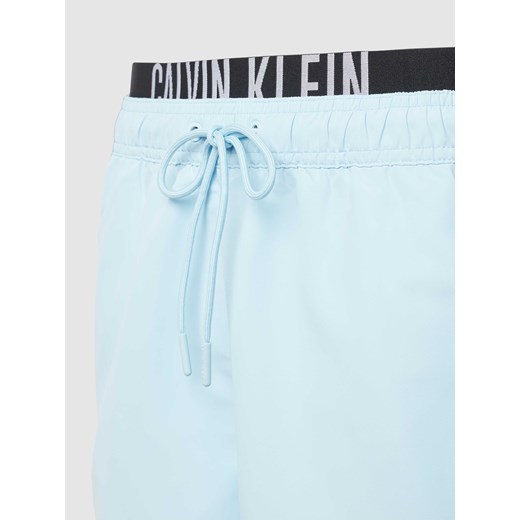 Spodenki kąpielowe z elastycznym pasem z logo Calvin Klein Underwear S Peek&Cloppenburg 
