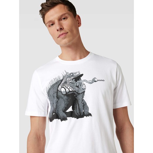 T-shirt z nadrukowanym motywem i logo model ‘Dibeach’ M Peek&Cloppenburg 