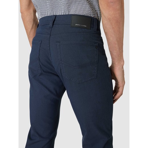 Spodnie materiałowe o kroju tapered fit z 5 kieszeniami model ‘Lyon’ Pierre Cardin 34/32 Peek&Cloppenburg 