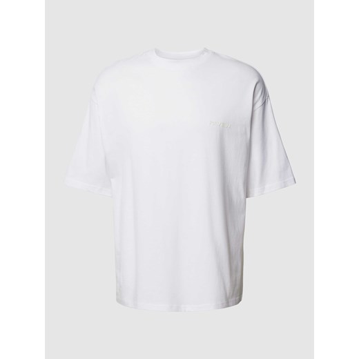 T-shirt o kroju oversized z nadrukiem z logo Review XS Peek&Cloppenburg 