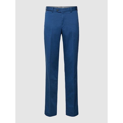 Spodnie o kroju slim fit w kant model ‘PEAKER’ ze sklepu Peek&Cloppenburg  w kategorii Spodnie męskie - zdjęcie 169631753