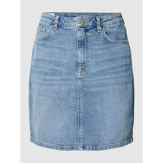 Spódnica jeansowa z imitacji denimu ze sklepu Peek&Cloppenburg  w kategorii Spódnice - zdjęcie 169631962
