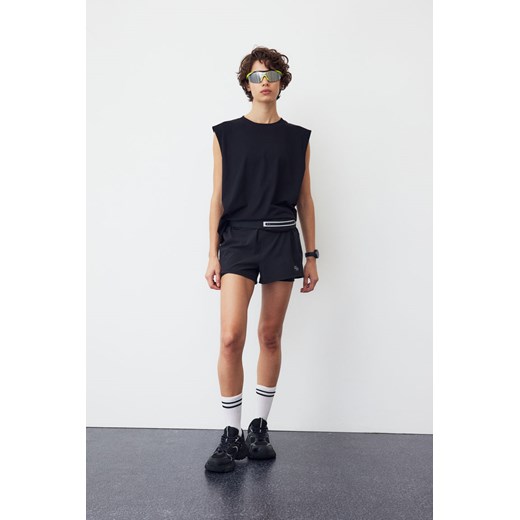 H & M - Sportowa koszulka DryMove - Czarny ze sklepu H&M w kategorii Bluzki damskie - zdjęcie 169632041