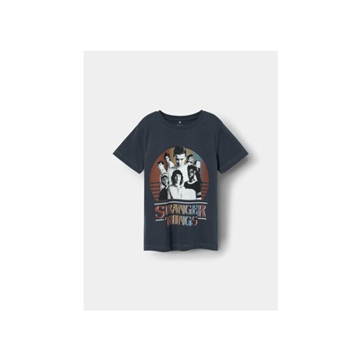 NAME IT T-Shirt STRANGER THINGS 13227698 Granatowy Regular Fit ze sklepu MODIVO w kategorii T-shirty chłopięce - zdjęcie 169634874