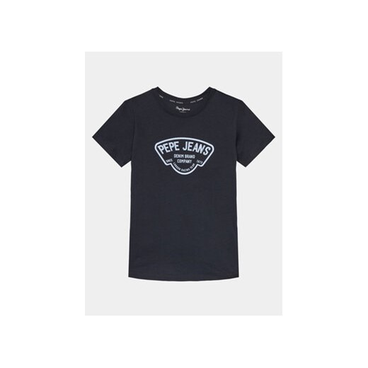 Pepe Jeans T-Shirt Regen PB503848 Granatowy Regular Fit ze sklepu MODIVO w kategorii T-shirty chłopięce - zdjęcie 169636090