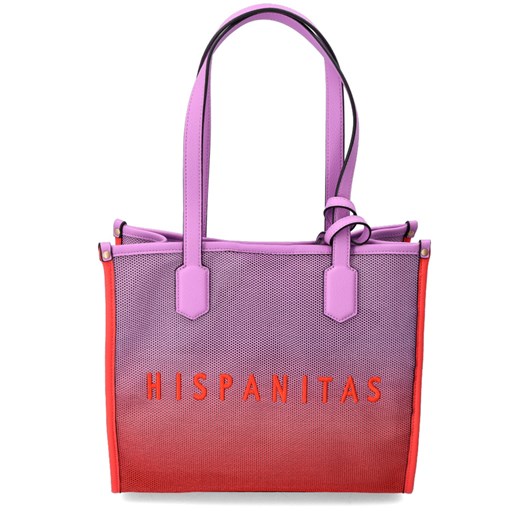 Shopper bag różowa Hispanitas duża matowa 