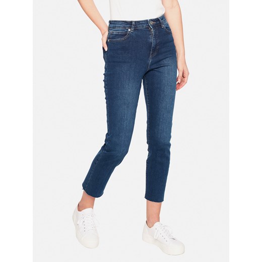 Niebieskie jeansy damskie L'AF Carli ze sklepu Eye For Fashion w kategorii Jeansy damskie - zdjęcie 169636583