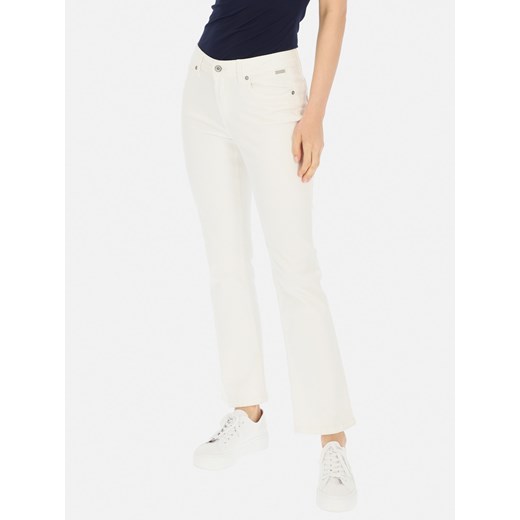 Białe jeansy damskie Red Button Babette ze sklepu Eye For Fashion w kategorii Jeansy damskie - zdjęcie 169636591