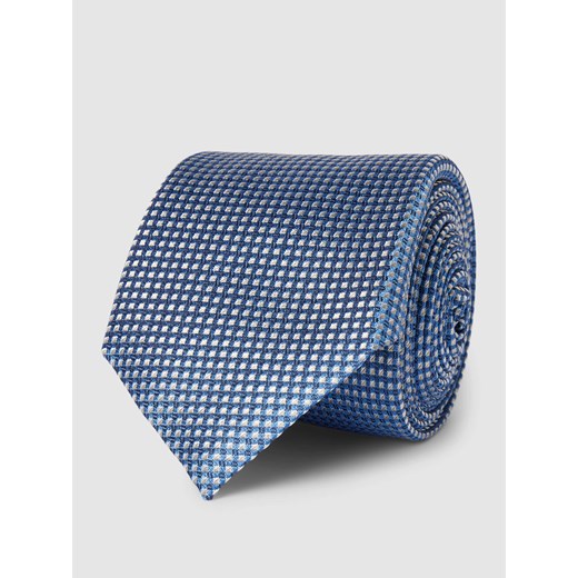 Krawat jedwabny ze wzorem na całej powierzchni ze sklepu Peek&Cloppenburg  w kategorii Krawaty - zdjęcie 169638443