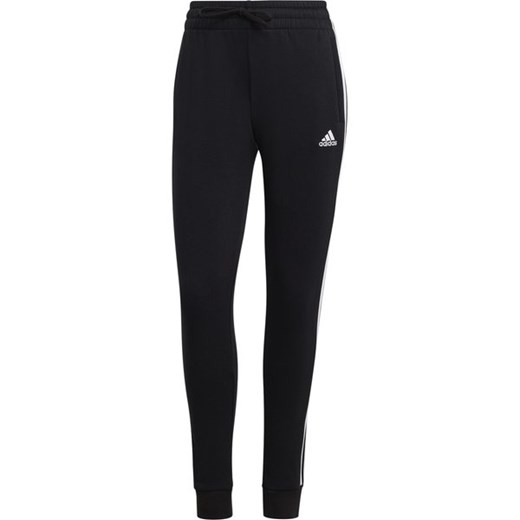 Spodnie dresowe damskie Essentials 3-Stripes Fleece Adidas ze sklepu SPORT-SHOP.pl w kategorii Spodnie damskie - zdjęcie 169638724