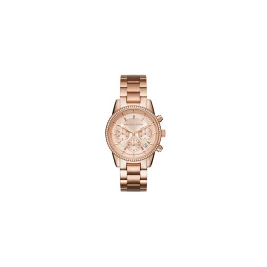 Michael Kors Zegarek Ritz MK6357 Złoty ze sklepu MODIVO w kategorii Zegarki - zdjęcie 169647460