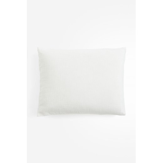 H & M - Bawełniana poszewka na poduszkę - Biały H & M 50x60 H&M