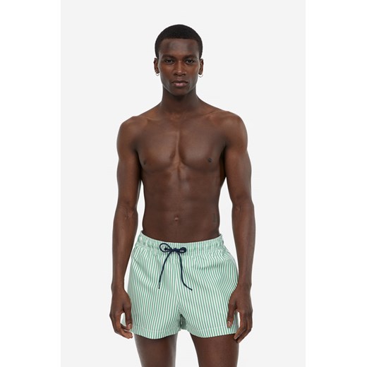 H & M - Wzorzyste szorty kąpielowe - Zielony ze sklepu H&M w kategorii Kąpielówki - zdjęcie 169648321