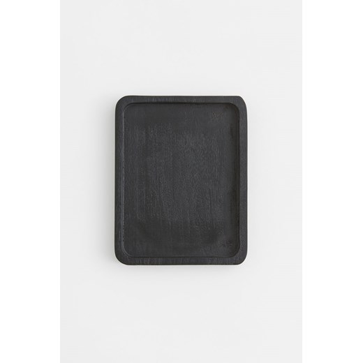 H & M - Mała taca drewniana - Czarny ze sklepu H&M w kategorii Tace - zdjęcie 169648344