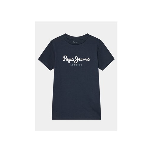 Pepe Jeans T-Shirt New Art N PB503493 Granatowy Regular Fit ze sklepu MODIVO w kategorii T-shirty chłopięce - zdjęcie 169649101