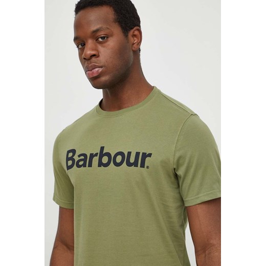 T-shirt męski Barbour młodzieżowy 