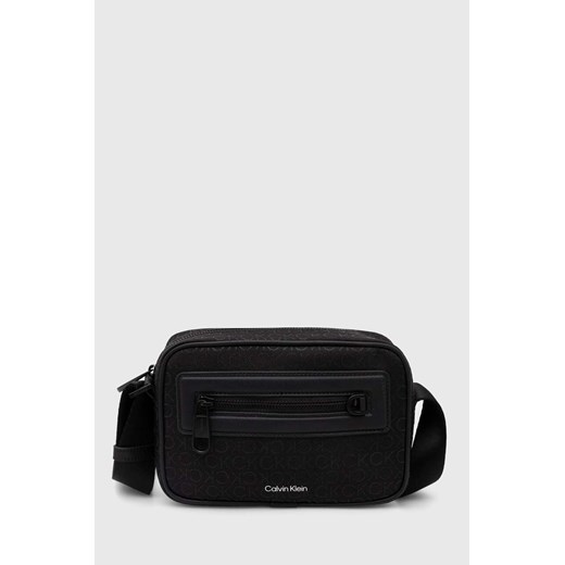 Calvin Klein saszetka kolor czarny ze sklepu ANSWEAR.com w kategorii Torby męskie - zdjęcie 169650453