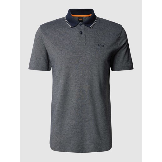 Koszulka polo o kroju slim fit z nadrukiem z logo ze sklepu Peek&Cloppenburg  w kategorii T-shirty męskie - zdjęcie 169651501