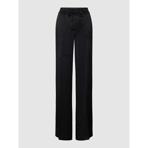 Spodnie materiałowe o rozkloszowanym kroju w kant model ‘AVRIL’ ze sklepu Peek&Cloppenburg  w kategorii Spodnie damskie - zdjęcie 169651634