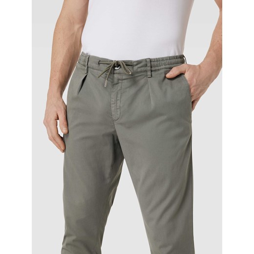Spodnie o kroju regular fit z elastycznym pasem Profuomo 54 Peek&Cloppenburg 