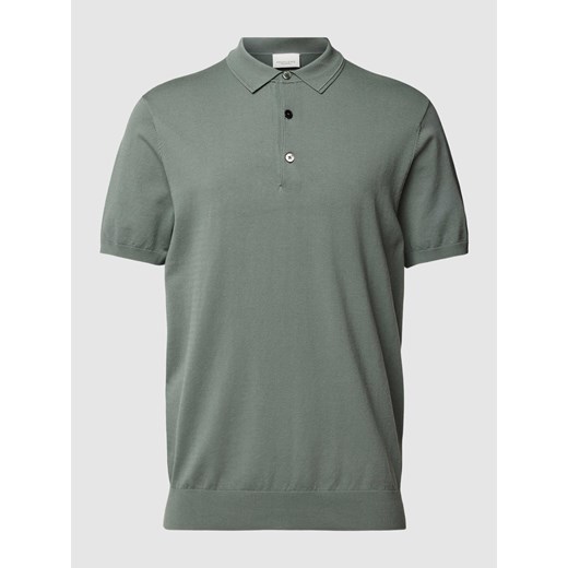 Bluzka z dzianiny z kołnierzykiem polo ze sklepu Peek&Cloppenburg  w kategorii T-shirty męskie - zdjęcie 169651830