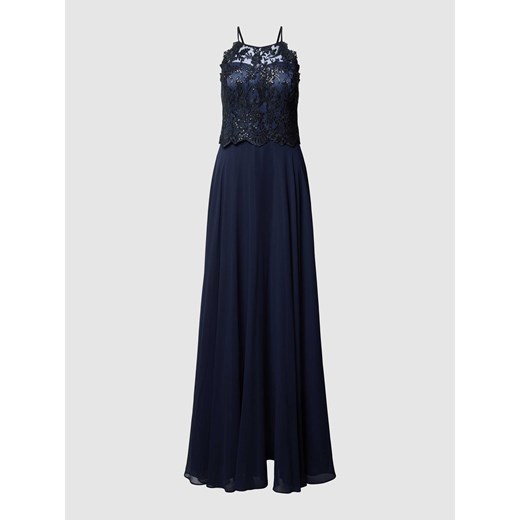 Sukienka wieczorowa z koronkowym obszyciem ze sklepu Peek&Cloppenburg  w kategorii Sukienki - zdjęcie 169651923