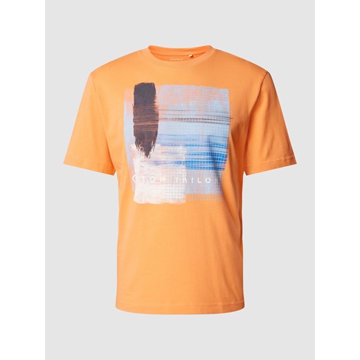 T-shirt z nadrukiem z motywem i logo ze sklepu Peek&Cloppenburg  w kategorii T-shirty męskie - zdjęcie 169652200
