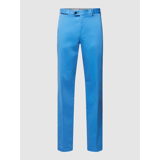 Spodnie o kroju slim fit w kant model ‘PEAKER’ ze sklepu Peek&Cloppenburg  w kategorii Spodnie męskie - zdjęcie 169652234