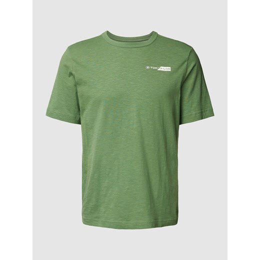T-shirt z nadrukiem z logo ze sklepu Peek&Cloppenburg  w kategorii T-shirty męskie - zdjęcie 169652264