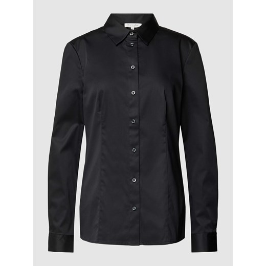 Bluzka koszulowa w jednolitym kolorze ze sklepu Peek&Cloppenburg  w kategorii Koszule damskie - zdjęcie 169652332