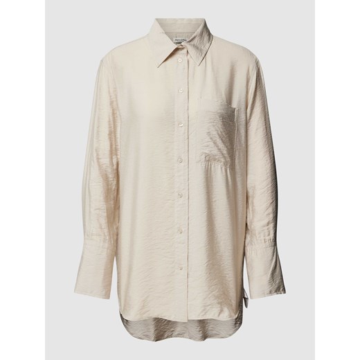 Bluzka z nakładaną kieszenią na piersi ze sklepu Peek&Cloppenburg  w kategorii Koszule damskie - zdjęcie 169652490