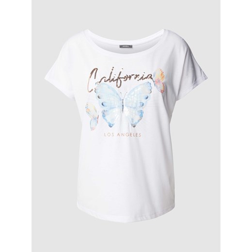T-shirt z nadrukowanym motywem ze sklepu Peek&Cloppenburg  w kategorii Bluzki damskie - zdjęcie 169652760