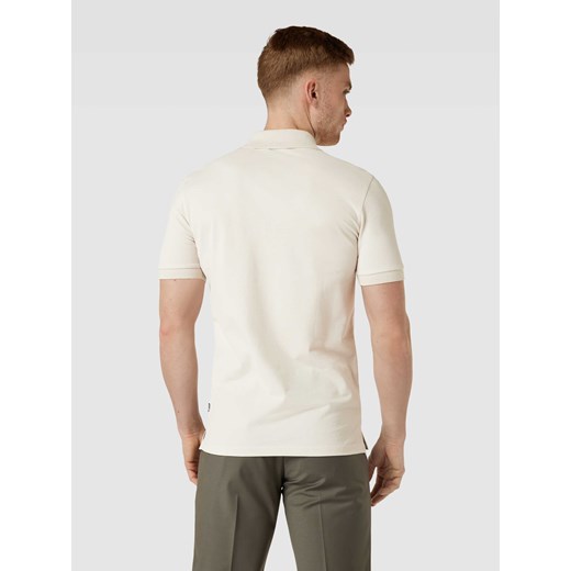 Koszulka polo o kroju slim fit z wyhaftowanym logo model ‘Pallas’ L Peek&Cloppenburg 