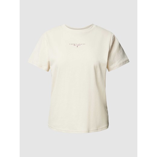 T-shirt z nadrukiem z logo ze sklepu Peek&Cloppenburg  w kategorii Bluzki damskie - zdjęcie 169652992