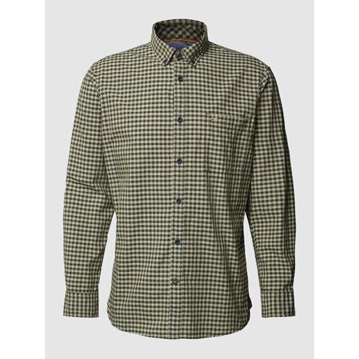 Koszula casualowa o kroju regular fit w kratkę vichy ze sklepu Peek&Cloppenburg  w kategorii Koszule męskie - zdjęcie 169653064