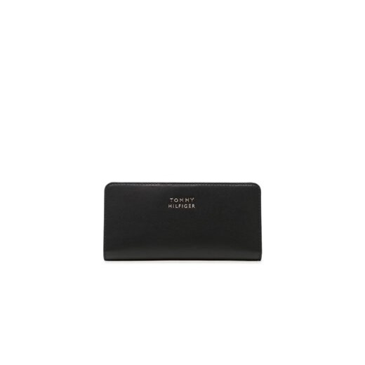 Tommy Hilfiger Duży Portfel Damski Casual Chic Leather Large Wallet AW0AW14916 Tommy Hilfiger uniwersalny okazyjna cena MODIVO