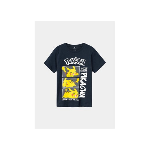 NAME IT T-Shirt POKEMON 13230851 Granatowy Regular Fit ze sklepu MODIVO w kategorii T-shirty chłopięce - zdjęcie 169657833
