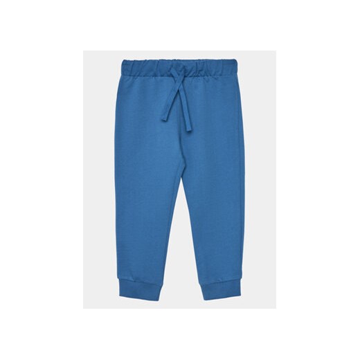 United Colors Of Benetton Spodnie dresowe 3BC1GF01P Niebieski Regular Fit ze sklepu MODIVO w kategorii Spodnie chłopięce - zdjęcie 169657920