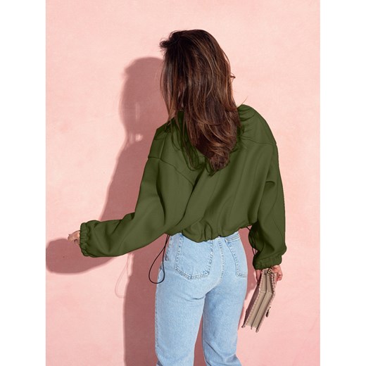 Kurtka damska zielona Magmac bez kaptura 