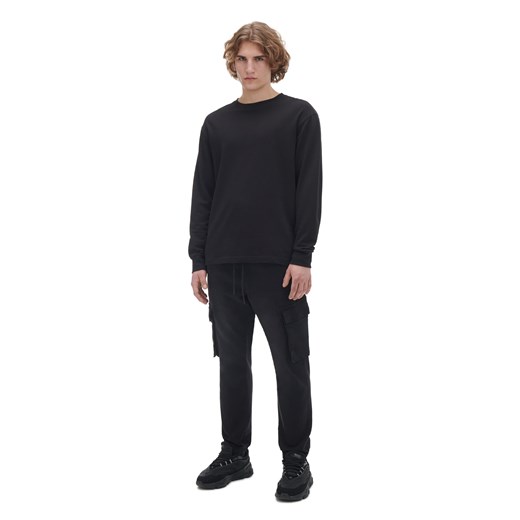 Cropp - Jeansowe joggery - czarny Cropp 32/34 Cropp