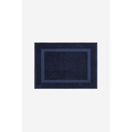 H & M - Welurowy dywanik łazienkowy - Niebieski ze sklepu H&M w kategorii Dywaniki łazienkowe - zdjęcie 169674762