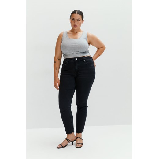 H & M - Skinny Ankle Jeans - Czarny ze sklepu H&M w kategorii Jeansy damskie - zdjęcie 169674914