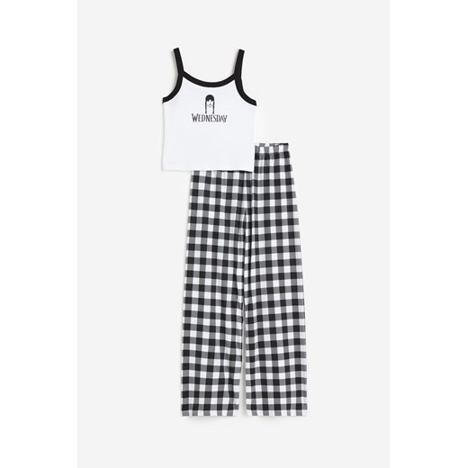 H & M - Piżama z nadrukiem motywu - Biały ze sklepu H&M w kategorii Piżamy dziecięce - zdjęcie 169674921
