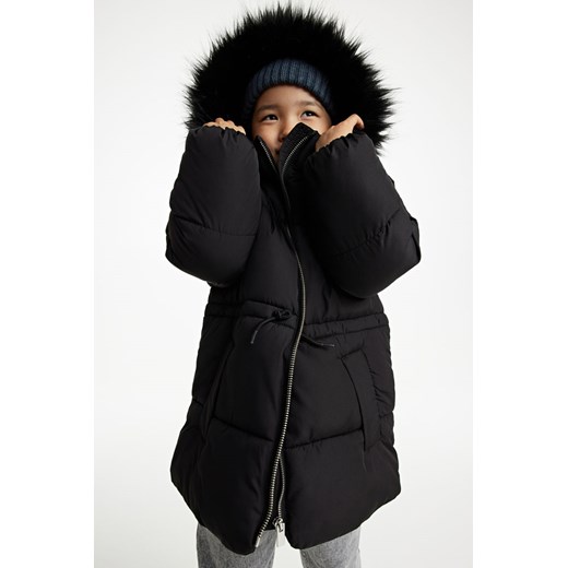 H & M - Watowana kurtka - Czarny ze sklepu H&M w kategorii Kurtki dziewczęce - zdjęcie 169675644